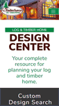 Mobile Screenshot of loghomedesigncenter.com